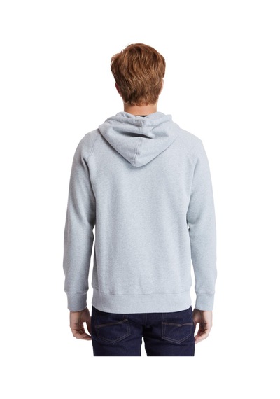 Timberland Tımberland Gri LS Exeter River Basic Brushed Back Full Sweat TB0A Gri