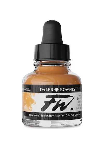 Daler Rowney Fw Ink Akrilik Mürekkep 29.5 Ml Peach Pink 578 Diğer