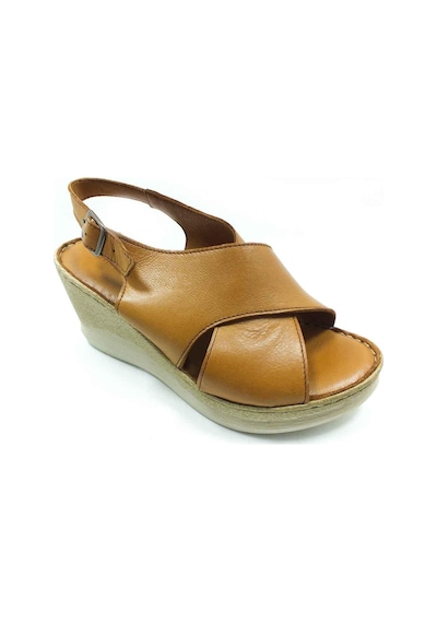 Marine Shoes Hakiki Deri Sandalet Taba 86 063-177 001