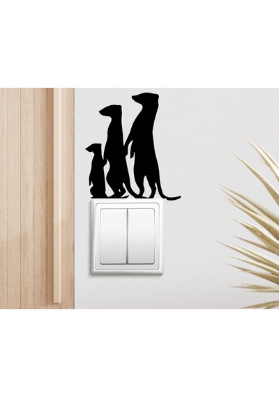 Bk Home Mirket Tasarımlı Duvar Sticker-1
