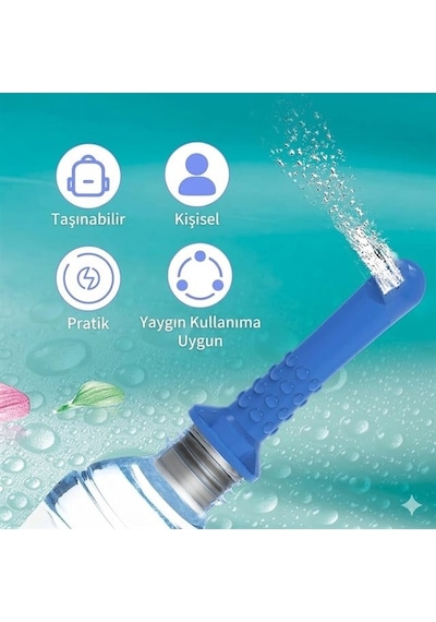 Sunup Sn-37729 Pratik 21-25mm Seyahat-kamp Tipi 3'lü Tuvalet Temizlenme Taharet Nozzle