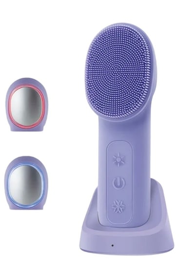 Yasomi Carelux Şarj Edilebilir Yüz Temizleme Ve Masaj Cihazı Mor