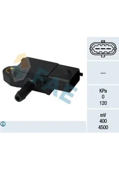 Fiat Idea Egzoz Basinc Sensoru 1.3 Multijet 2005-2008 Fae 16108