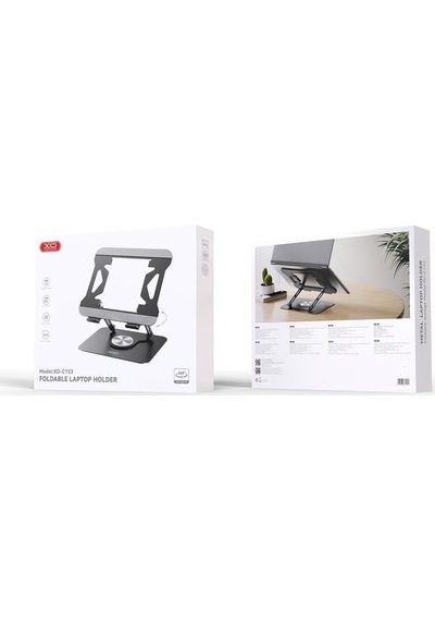 C153 360 Katlanabilir Dizüstü Bilgisayar Tutucu - Yükseklik Ayarlı Laptop Standı