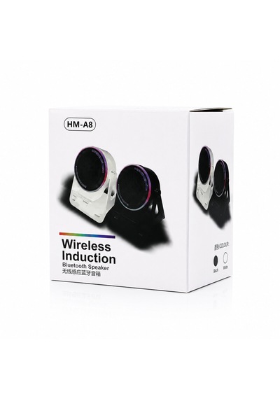 Go İthalat Bt - Sd - Usb Şarjlı Telefon Tutacak Rgb Işıklı Bluetooth Wireless Speaker Hoparlör 5w Pl