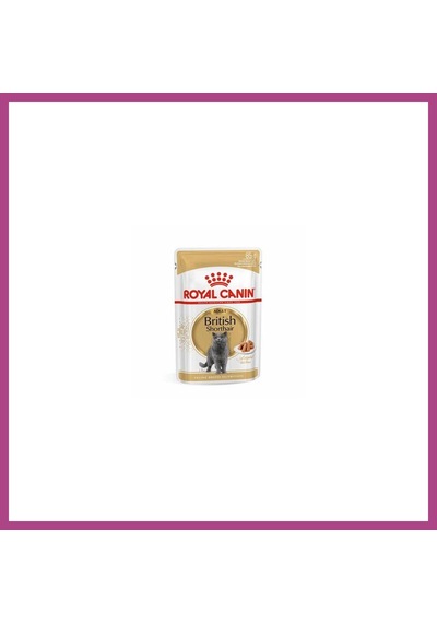 Gees Global British Shorthair Adult Pouch Yetişkin Kedi Konservesi 85 Gr Gbzs