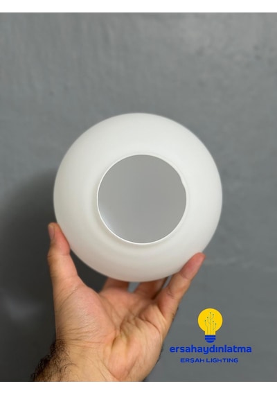 Glob Avize Camı Beyaz Renk 15 Lik