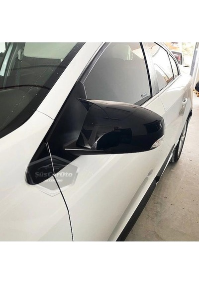 ŞüsCarOto Renault Latitude 2010-2015 Batman Yarasa Ayna Kapağı Piano Black ABS Plastik (00)