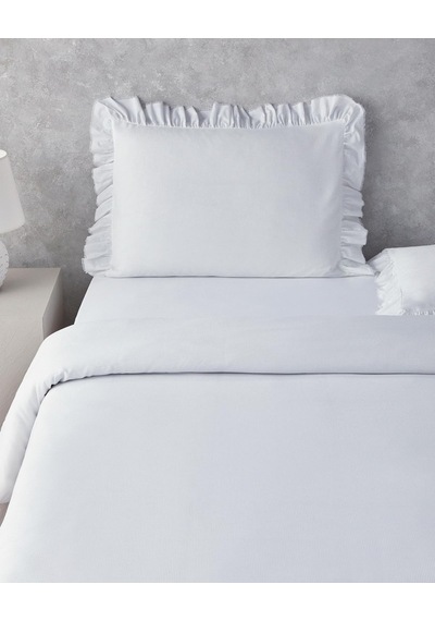 Lexroo Blaze King Size Nevresim Takımı Beyaz