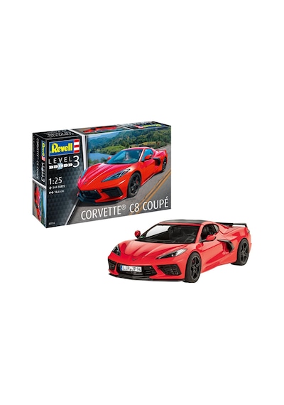 Revell Maket Model Kit Corvette C8 Coupé 7714