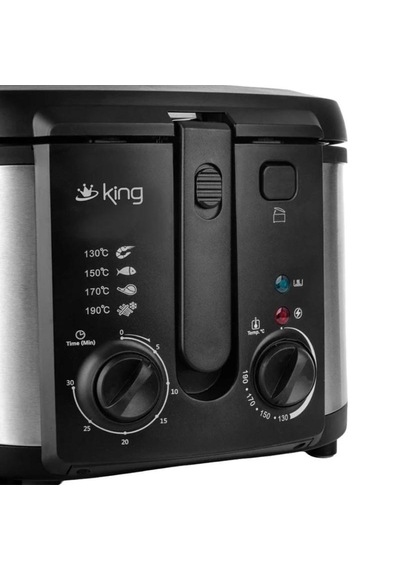 King KF37 Plus 3 L Yağlı Fritöz