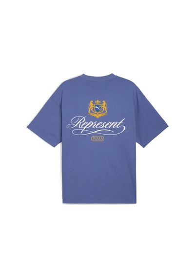 Puma X Represent Graphıc Erkek Tişört 632544 78 Mavi
