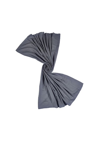 Mim Eşarp Akmoda Bambu Kraş Kadın Şal 80x190 Cm - Gri