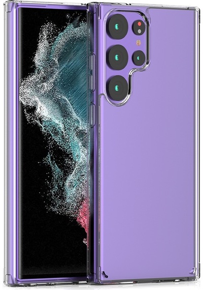 Samsung Galaxy Uyumlu S23 Ultra Kılıf Zore Korumalı Kalın Coss Kapak