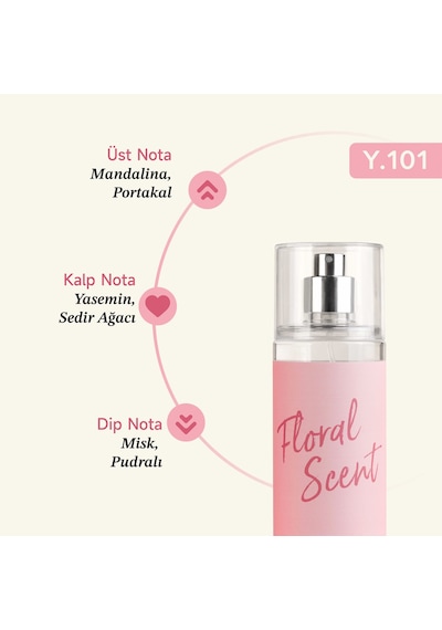 Mad Y101 Kadın Perfume Body Mist 200 ML
