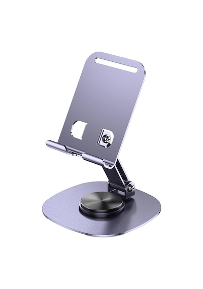 Mt43 Masaüstü Metal Telefon Tutucu Tabanı Döner Tasarımlı