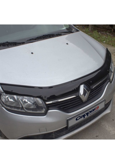 Cappafe Renault Symbol Ön Kaput Koruyucu Rüzgarlığı 4Mm Akrilik