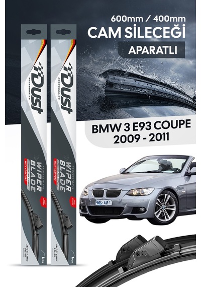 Bmw 3 Serisi E93 Cabrio 2009-2011 Uyumlu Silecek Takımı 600mm/400mm S7