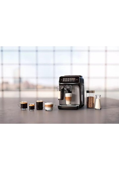 Ep3246/70 Espresso Makinesi, 1.8 L Kapasite, 5 Aromatik Kahve Çeşidi, Lattego Süt Sistemi, Siyah Çok Renkli