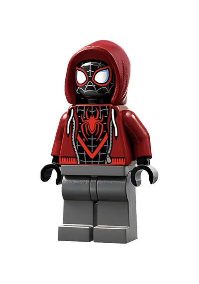 Lego Marvel 24 - Spider-man Miles Morales Ve Motoru Orijinal Minfigür