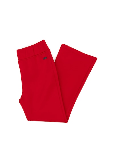 U.S. Polo Assn. Kız Çocuk Kırmızı Yüksek Bel Flare Eşofman Altı 50306283-VR030
