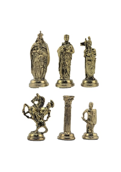 Satranç Taşı İsteyene Gifthome Büyük Metal Parlak İn