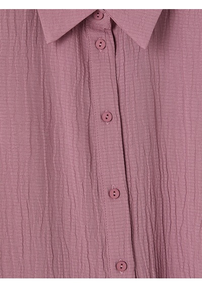 Lcw Everyday Pembe Dokulu Kadın Gömlek Tunik