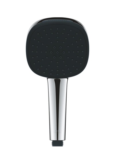 Vitalio Comfort 110 El Duşu, 2 Akışlı Yağmur & Jet , Smartswitch, 110mm Kare Duş Başlığı, Kireç Önleyici Sistem, Krom, 26925001