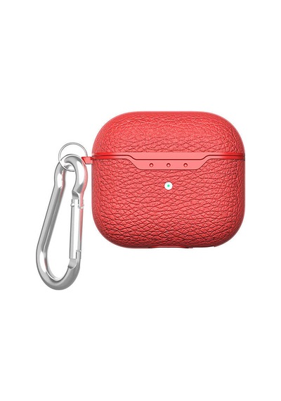 Apple AirPods Uyumlu 3. Nesil Kılıf Zore Airbag 03 Silikon Kırmızı