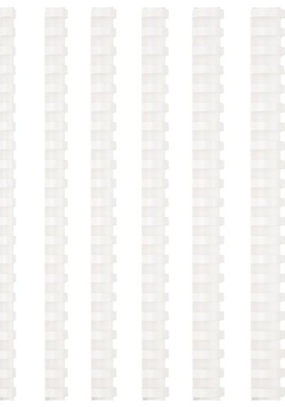 Mapibind Spiral Plastik 100 Lü 19 Mm Beyaz 201 19 00 Çok Renkli