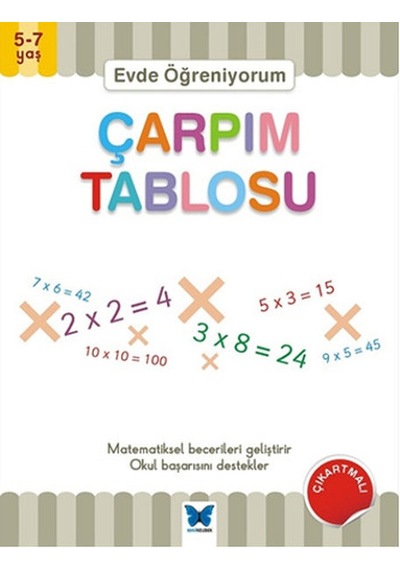 Evde Öğreniyorum - Çarpım Tablosu - Richard Dawson - Mavi Kelebek