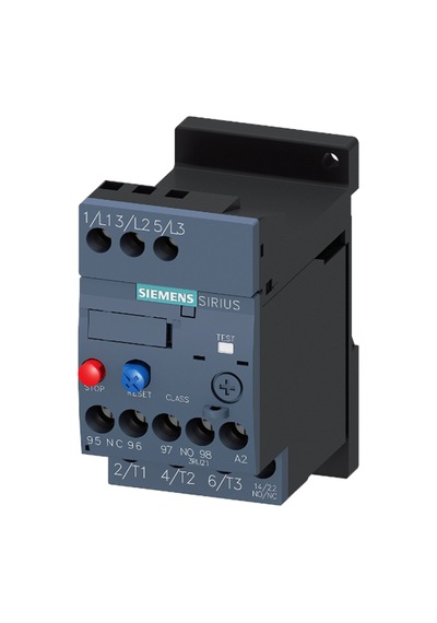 Siemens 3ru2116-1gb1 4.5-6.3a Raya Montaj Termik Röle