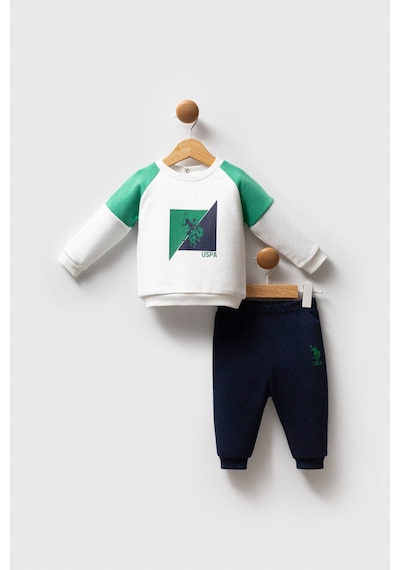 U.S. Polo Assn. U.s. Polo Assn Erkek Bebek Yeşil Takım Yeşil
