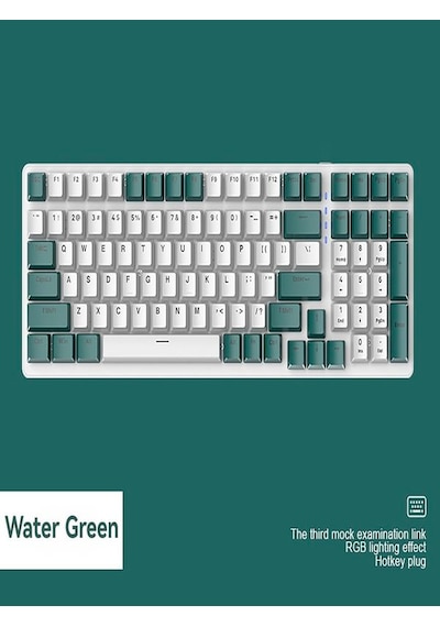 9 Full Rgb Aydınlatma Modlu %100 Kablolu Gerçek Mekanik Klavye Oy