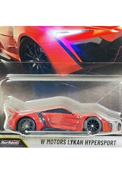 Hot Wheels Premium Fast & Furious 25.yıl W Motors Lykan Hypersport Hnw46 Jhw70-la10 Çok Renkli