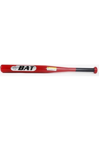 Bat Marka 25'' İnç 64 Cm Metal Beyzbol Sopası Kırmızı