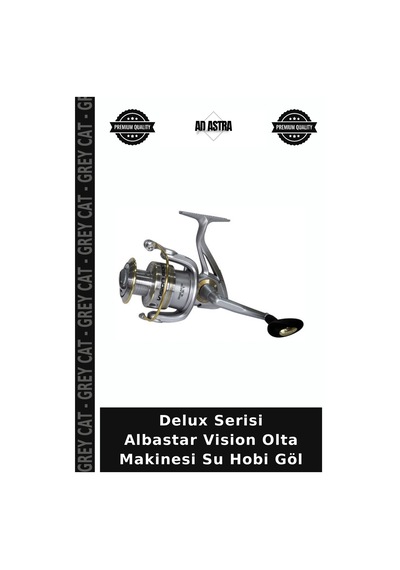 Delux Serisi Albastar Vision Olta Makinesi Su Hobi Göl 6000