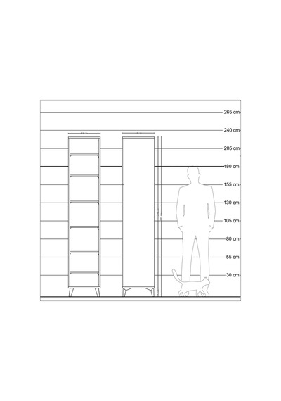 Hyperion Dolap 6 Raflı 44x44x221 Çam-aytaşı Atlas Çam Hyperion Dolap 6 Raflı 44x44x221 Çam-aytaşı Atlas Çam