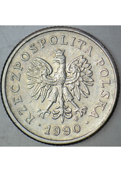 Polonya 20 Groszy 1990.