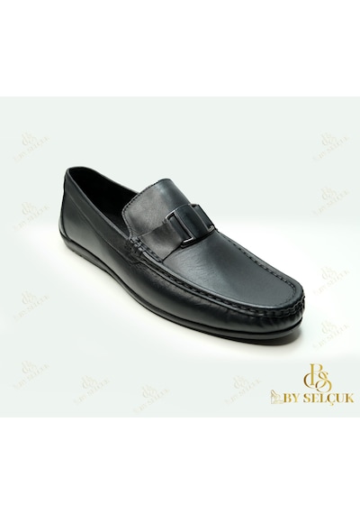 Loafer Analin Deri Siyah