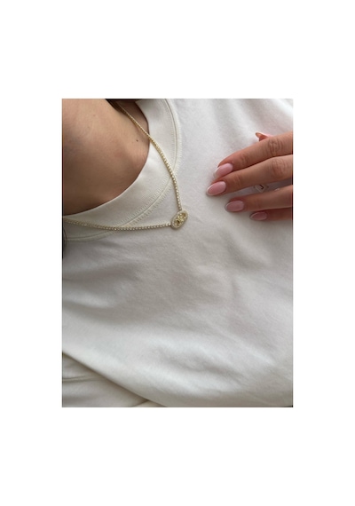 Kolye Fashion Jewel Bijuteri Altın Altın