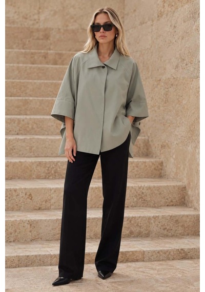 Genel Markalar Kadın Panço Trençkot Oversize Rahat Kesim Standart Beden 38-46 Uyumlu Ekru Ekru Genel Markalar Kadın Panço Trençkot Oversize Rahat Kesim Standart Beden 38-46 Uyumlu Ekru Ekru