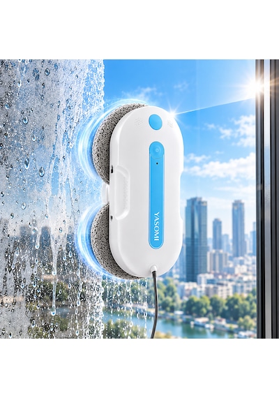 Yasomi Clara 1W13S2 Akıllı Navigasyon Uygulama Bağlantılı Akıllı Cam Silme Robotu