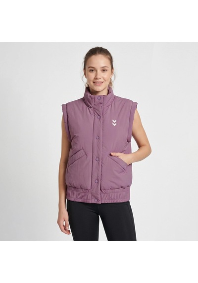 Hummel Care Kadın Pembe Dik Yaka Yelek