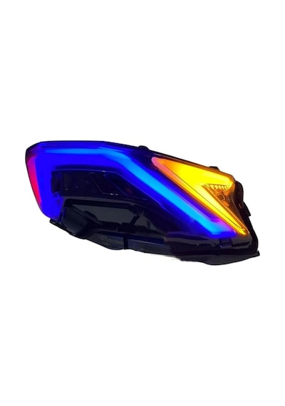 Honda Pcx 2021-2024 Uyumlu Rgb Led Telefon Kontrollü Arka Stop Takımı Bluetooth