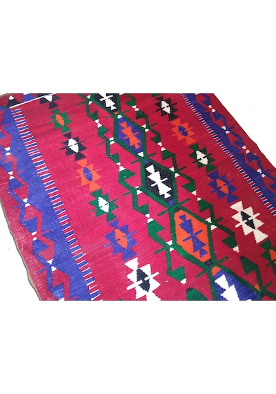 120Cm X 180Cm El Dokuması Yün Eşme Kilim Teşhir Ürün