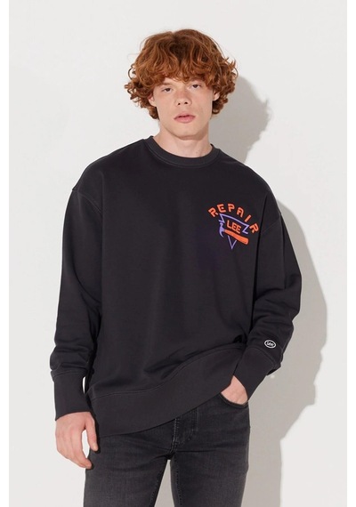 Lee Bisiklet Yaka Erkek Sweat L232282003 001