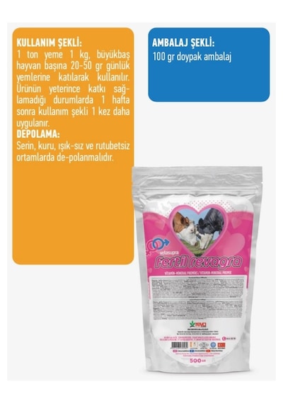 Vetasupra Fertil Revagra 500gr 12 Adet
