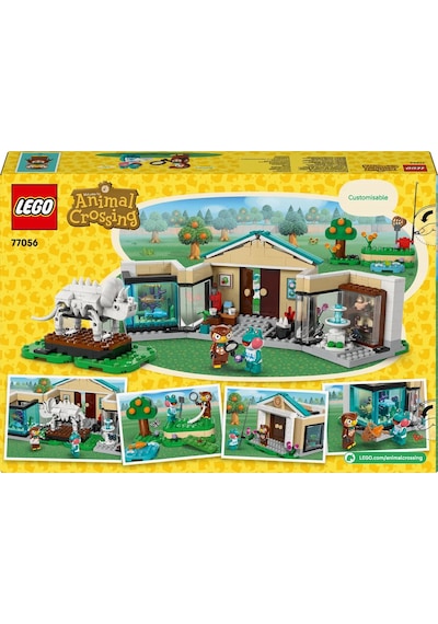 LEGO® Animal Crossing™ Blathers Müze Koleksiyonu 77056 - 7 Yaş ve Üzeri Çocuklar için Yaratıcı Oyuncak Yapım Seti (543 Parça)