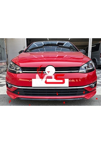 Vw Golf Mk7,5 Ön Tampon Eki Karlık Fiberglass Boyasız